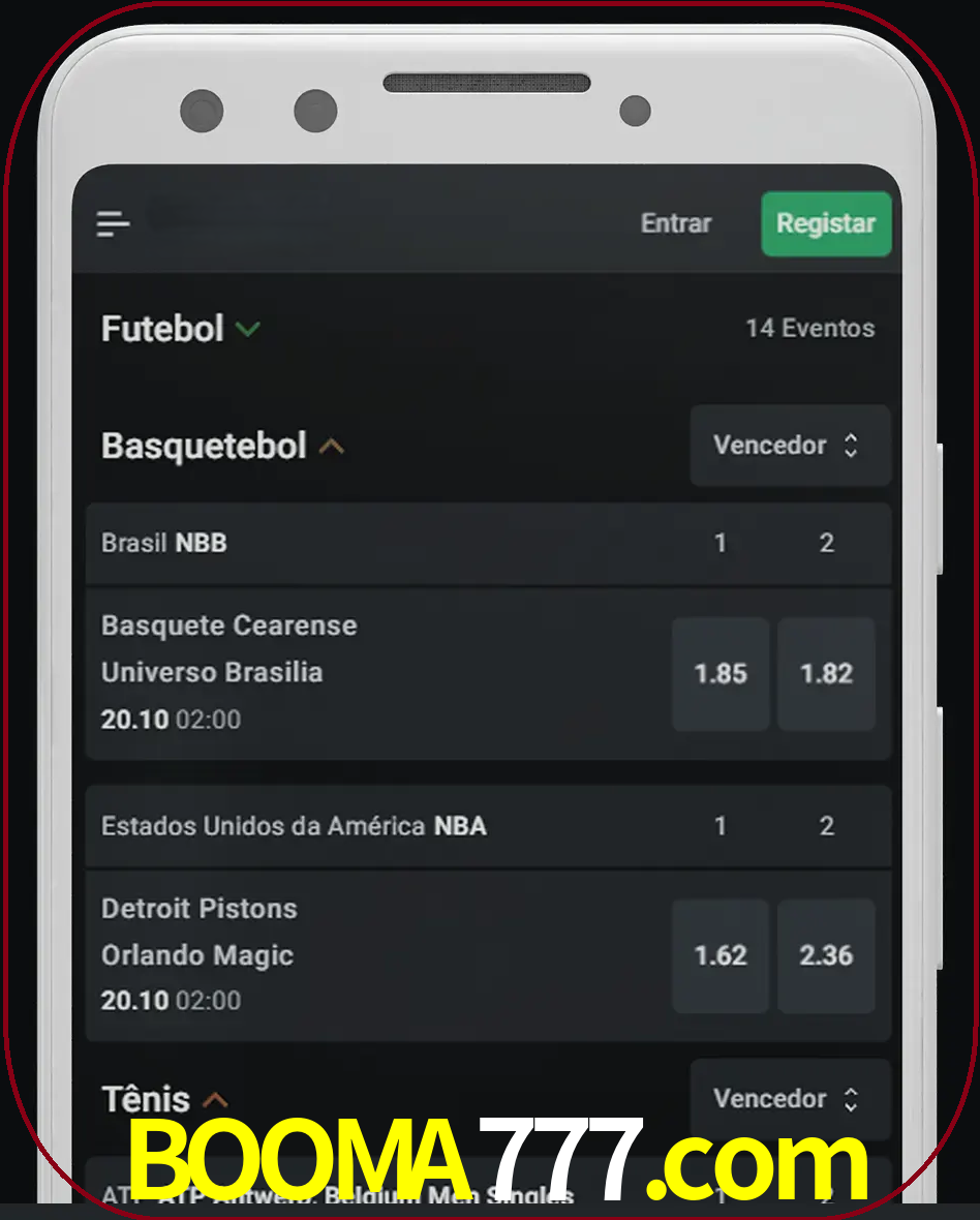 Aposte e assista aos esportes em formato ao vivo.