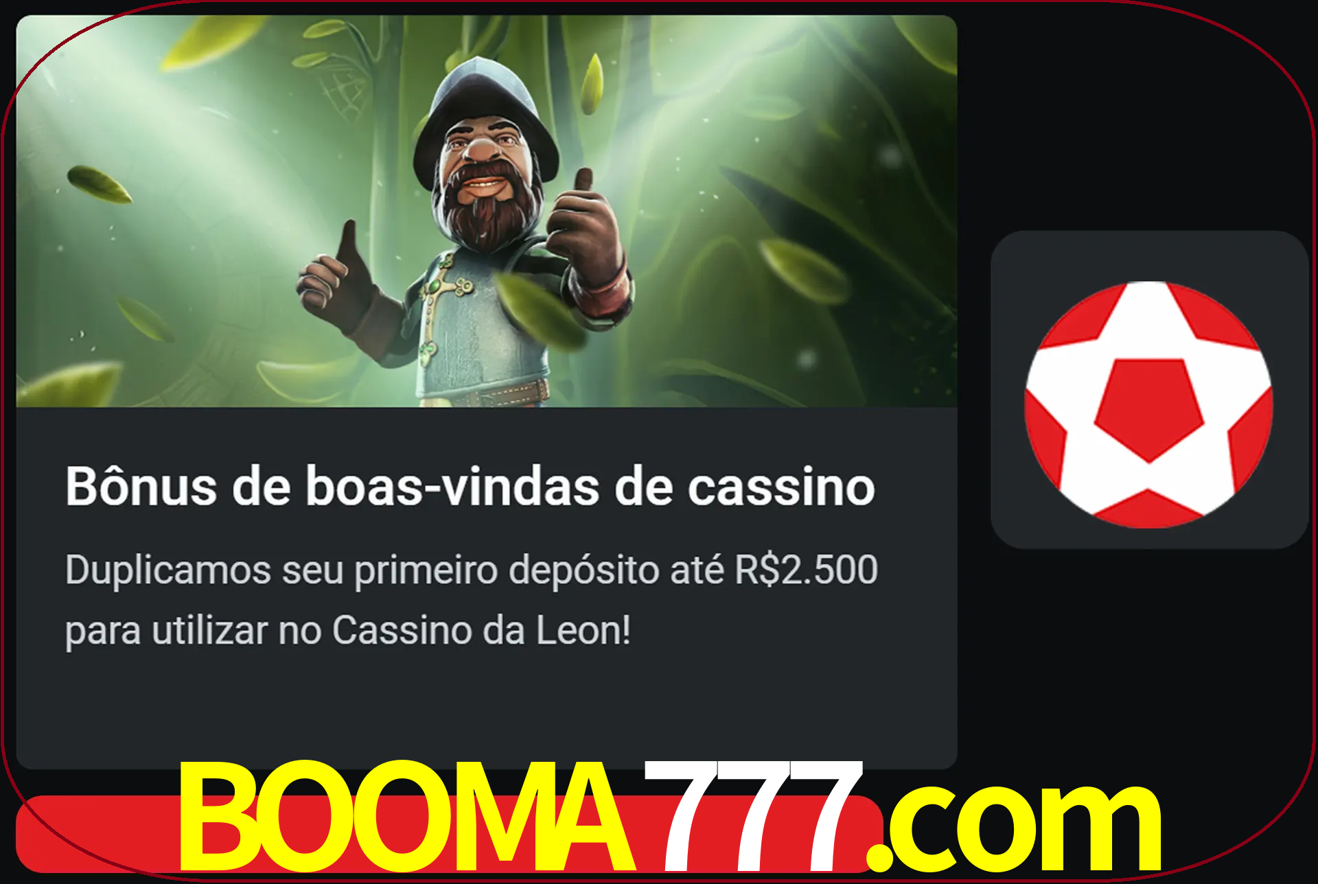 Receba seu dinheiro do bônus de boas-vindas após o primeiro depósito.