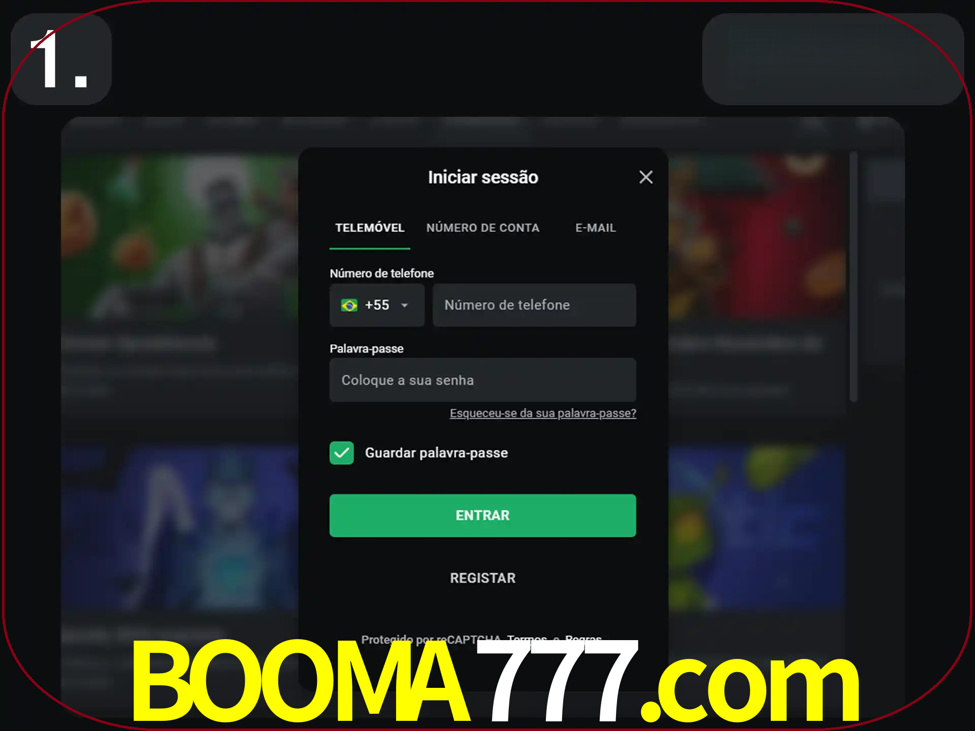 Acesse o site.