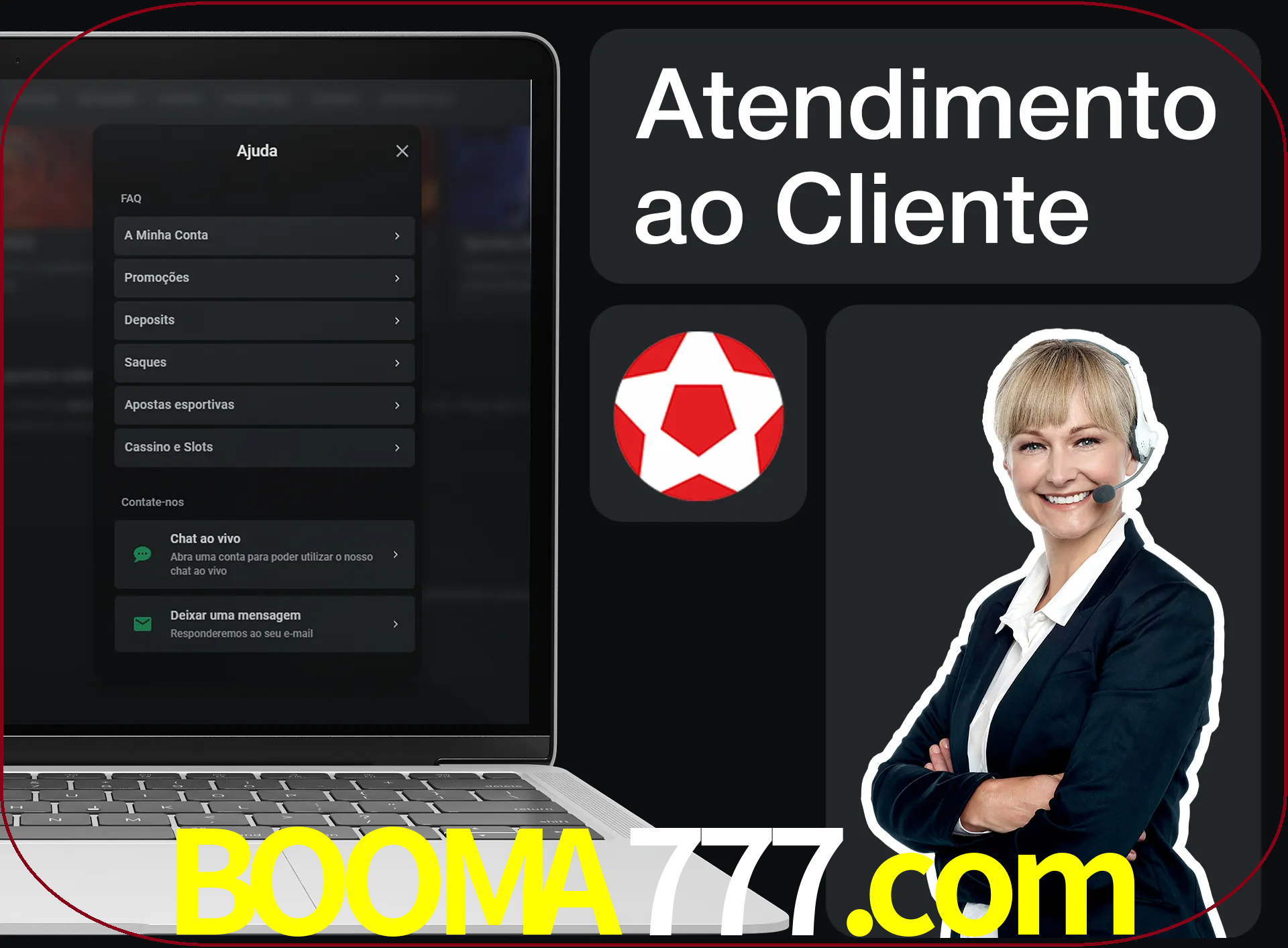 Você pode pedir nosso apoio para ajudar.