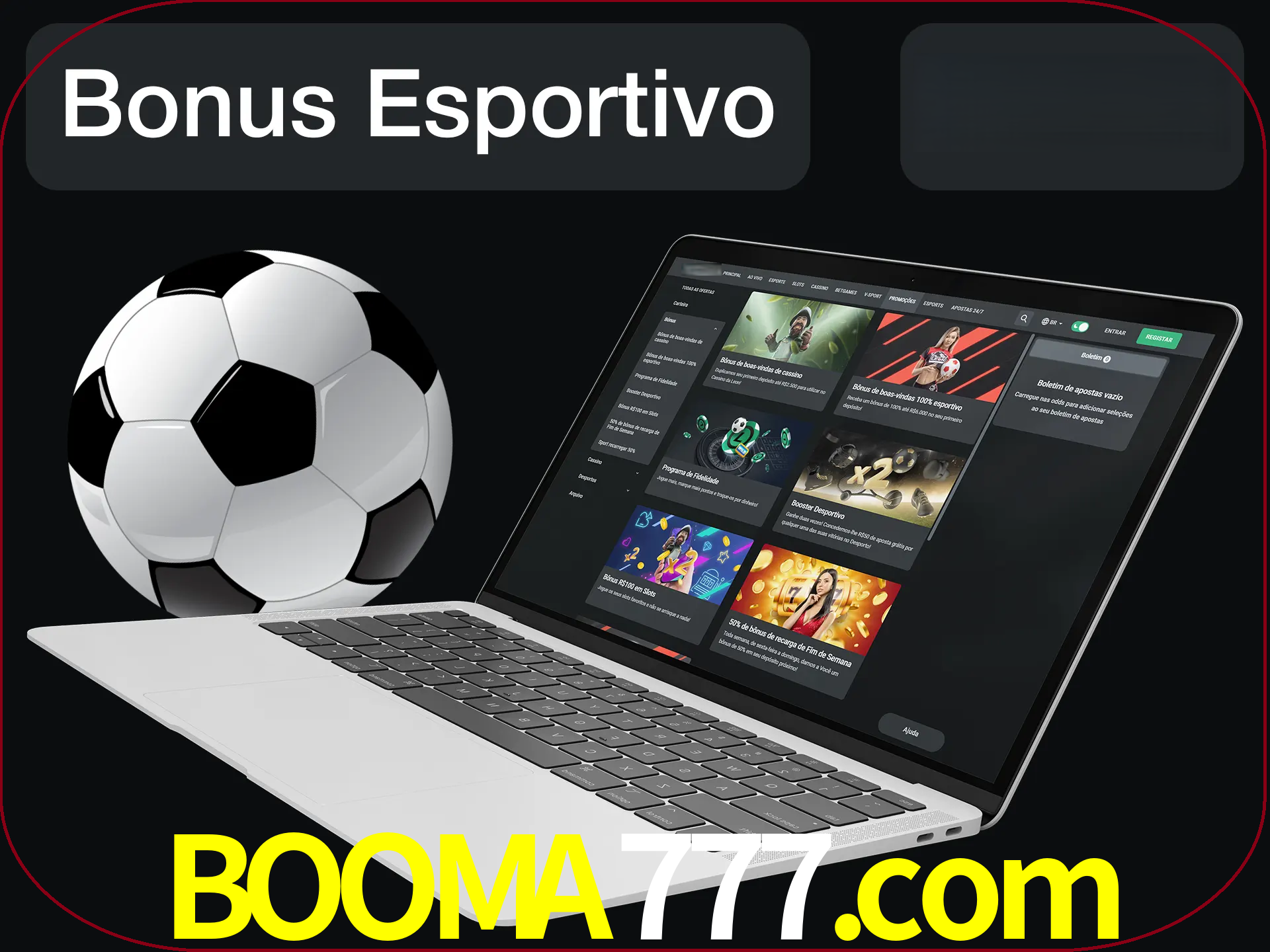 Antes de começar a apostar, use o bônus esportivo.