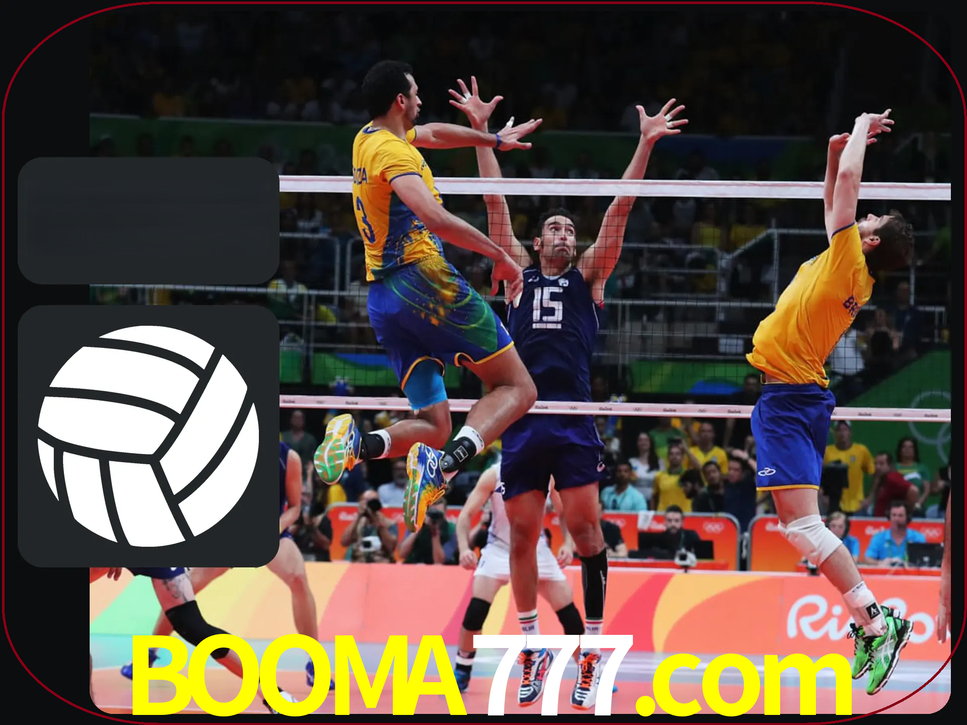 Fazer enormes ganhos apostando nas equipes de vôlei.